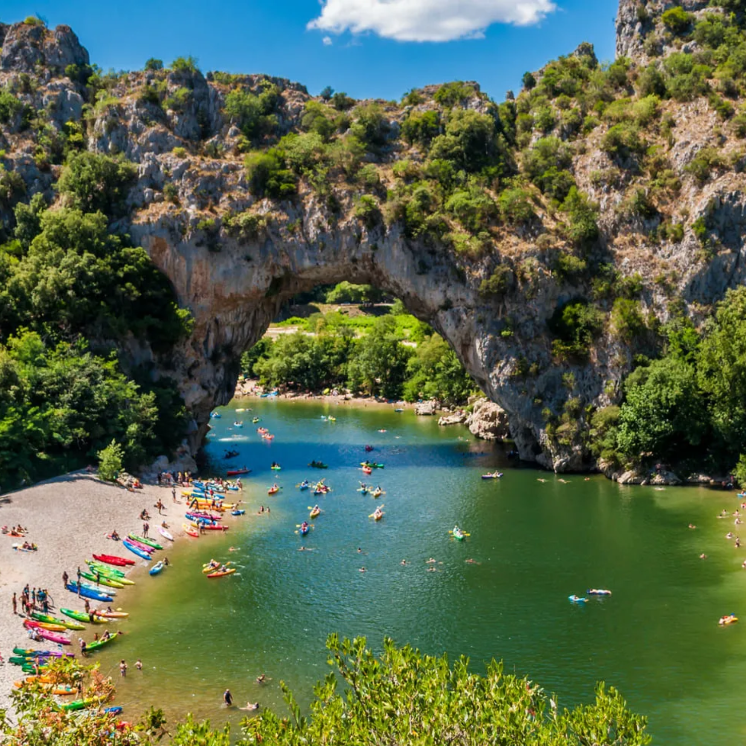 Les Gorges d'Ardèche Vallon Pont D'Arc